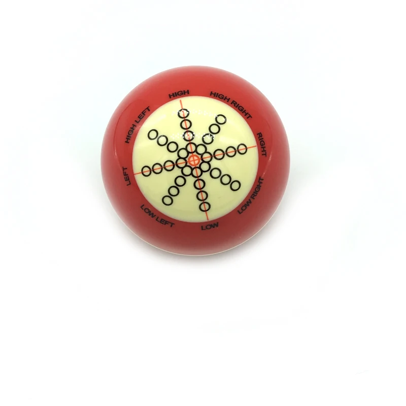 single 1pc 57.2mm Professional Pool Training Balls red Billiard Standard White Balls Billiard accessories