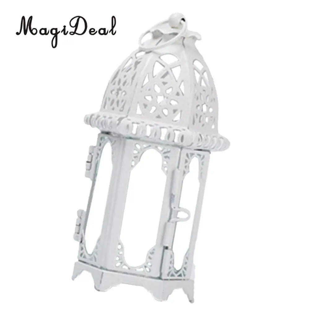 Vintage Moroccan Style Candle Lantern Tealight Candle Holder Indoors Outdoors Events Party Christmas Wedding Decor