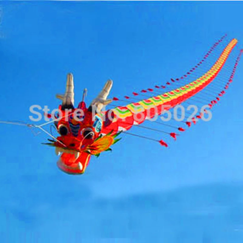 free shipping high quality 7M Chinses traditional dragon kite Chinese kite design decoration kite wei kite factory weifang toys