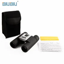 

BIUBIU 10x25 HD Binoculars Night Vision Camping Hunting Telescope Focusing Adjustment High Quilaty Outdoor Porro Telescopio