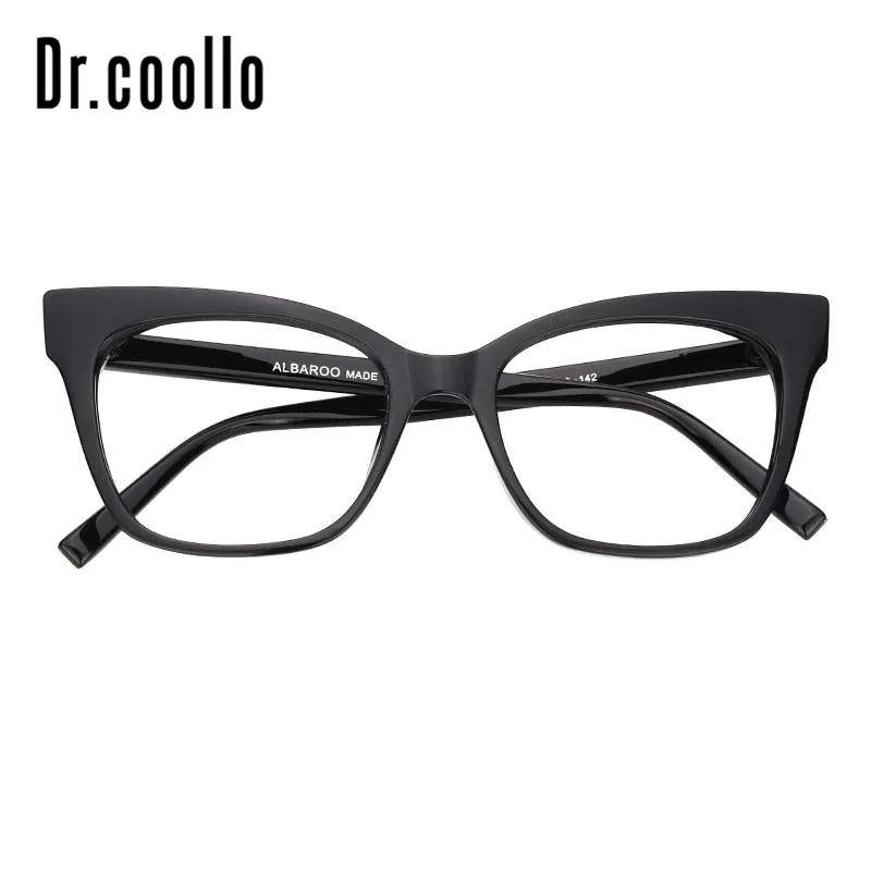Dr. coollo оправа для глаз кошачий сексуальные очки близорукости прозрачные очков