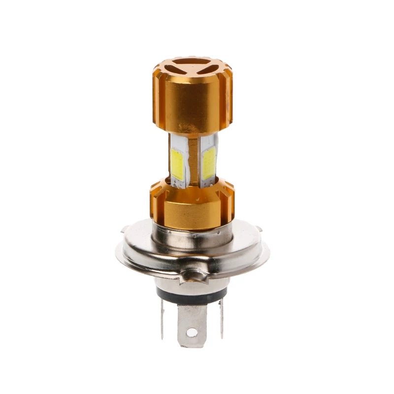 

H4 LED COB Motorcycle Bike Hi/Lo Headlight Lamp Bulb DC10-80V 6000K High Quality