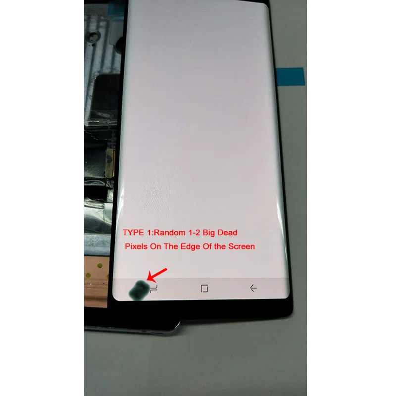 6," дюймовый Amoled ЖК-дисплей для SAMSUNG Galaxy Note 8+ сенсорный экран N9500 N9500F N900D N900DS дигитайзер с большими битыми пикселями