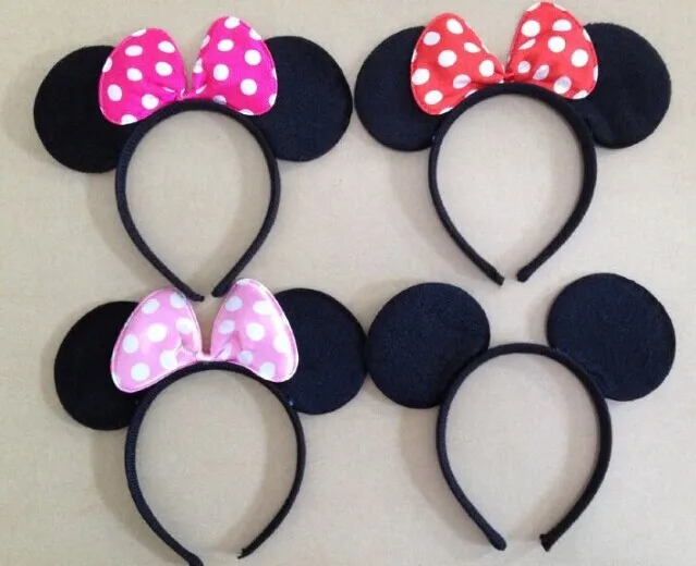 Niños accesorios para el cabello orejas de Mickey Minnie Mouse vendas de la  fiesta de cumpleaños de las muchachas de la venda Mickey accesorios del  partido|headband tie|accessories packagingaccessories babies - AliExpress