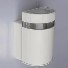 5 шт. светодио дный крыльцо лампа 4 Вт E27 проход бра Ac85-260v IP65 лампы пятно Алюминий сад лампу белый/черный Корпус наружного освещения