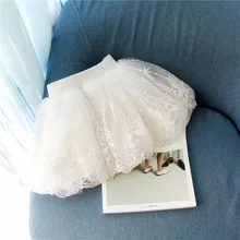 Г. Летняя популярная юбка-пачка для девочек Милая пышная мягкая кружевная белая юбка-американка, юбки фатиновая юбка для танцев для девочек Рождественская Детская Юбка-американка