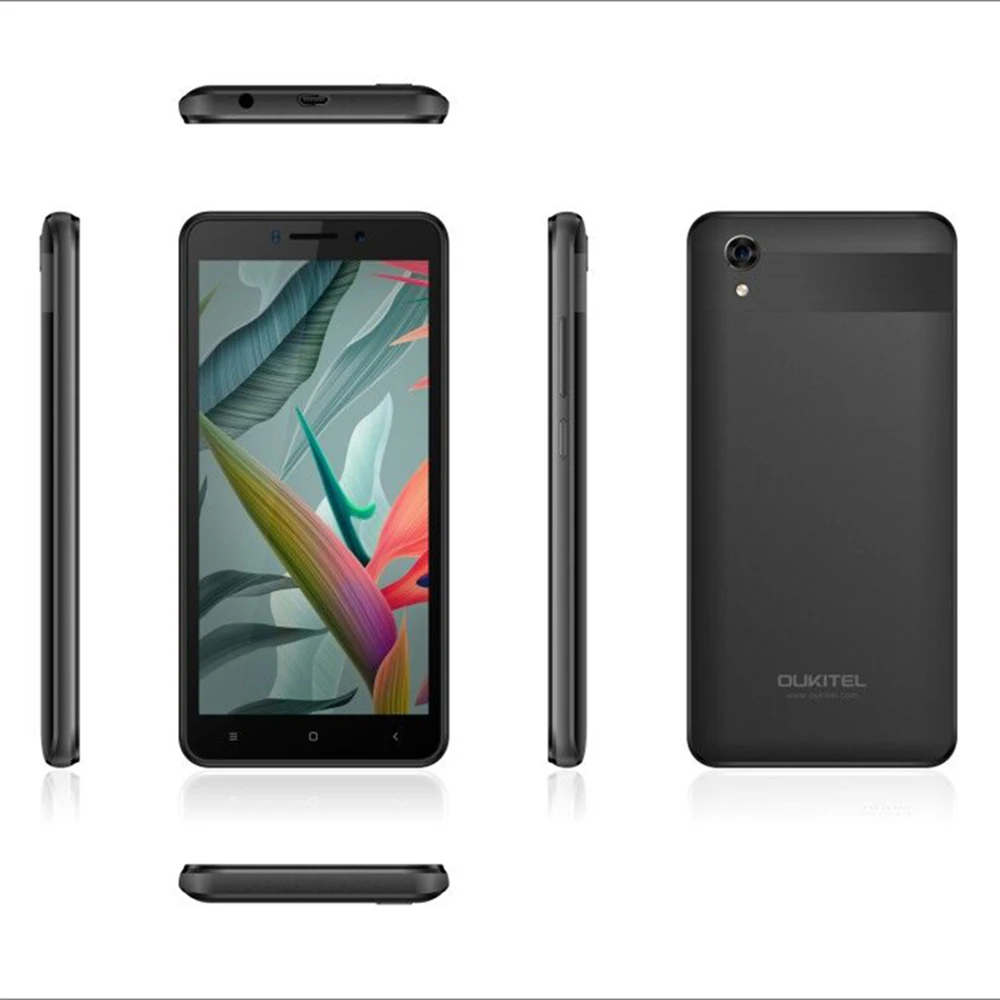 Oukitel C10 5.0 inch 18:9 Display Mobile Phone MTK6580 Quad Core 1.3GHz Dual SIM 2000mAh Android 8.1 3MP+2MP Camera Smartphone