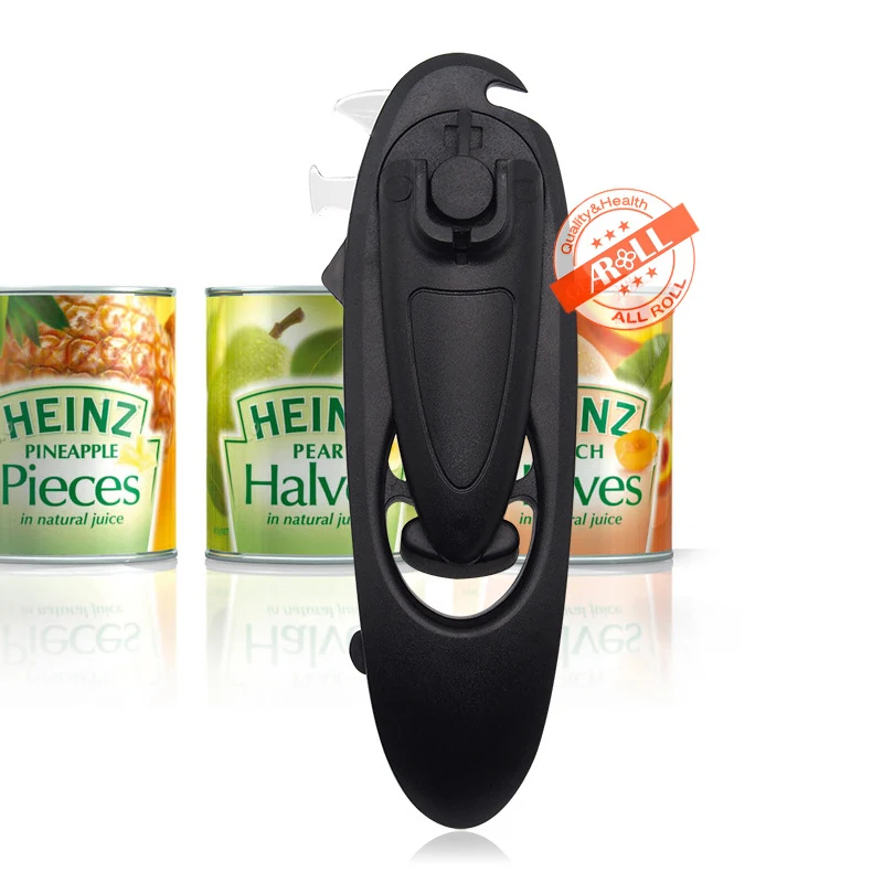 6 in 1 Professional Can Opener Stainless Steel Kitchen Tools Manual