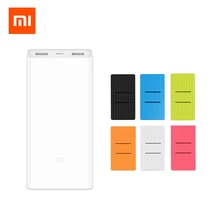 Original Xiaomi Mi 20000mAh Power Bank 2C Portable Charger Dual USB 20000 mAh Powerbank External Battery Pack