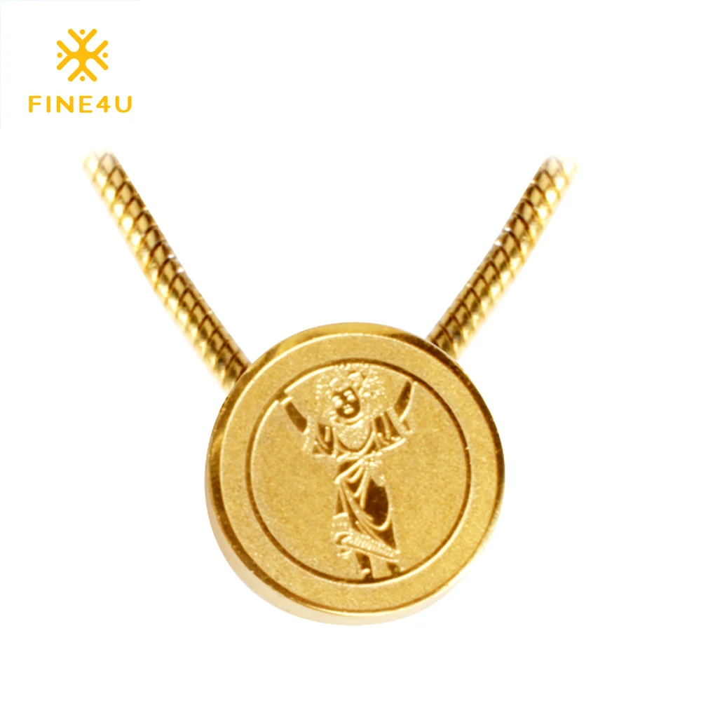Новинка 2018 тонкое ожерелье FINE4U N048 для женщин цепочка из нержавеющей стали 316L со