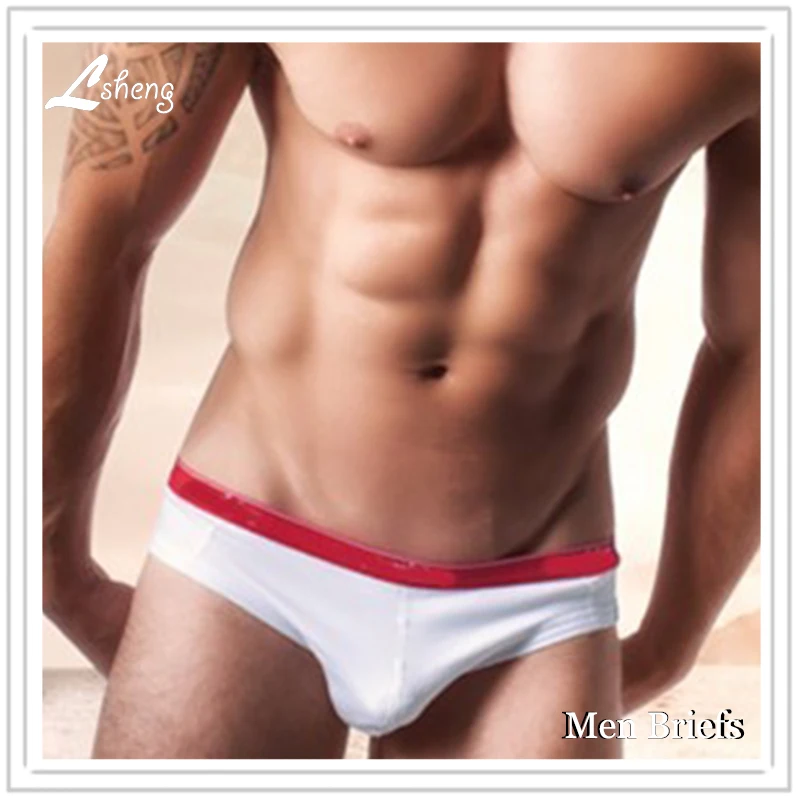 

Latest Hot Sale High Quality Men's Underwears Men Cotton Solid Briefs Mens Low-Waist Brief Shorts Male Sexy Briefs Man Underpant