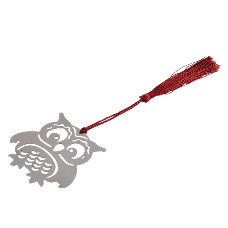 Chic Adorable Owl Bookmarks Notepad Bookmark Memo Stationery Book Tags Student Supplies