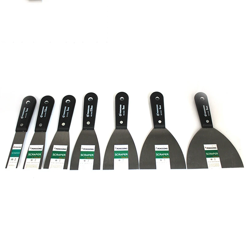 1pc Putty Knife Blade Thick High Carbon Steel Putty Knife Batch Trowel