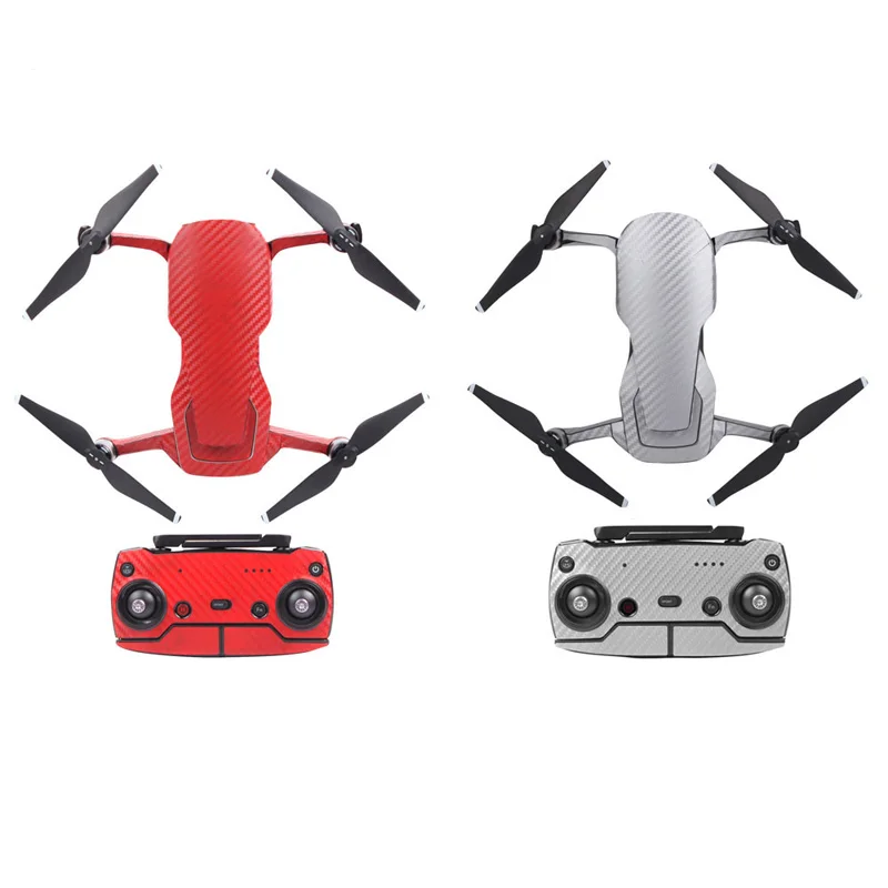 Mavic Air Carbon Skin Sticker Body & Remote Control & battery Decals Protective Film  for DJI Mavic Air Drone Accessories 1 (3)