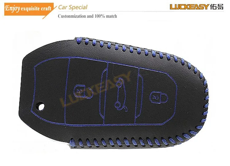 Luckeasy обновления стиль для Citroen C4L чехол дистанционного ключи
