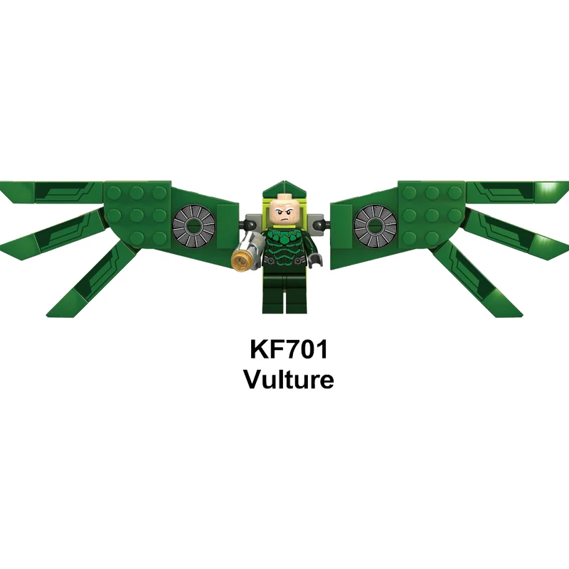 

Single Sale Super Heroes Vulture Avengers Figure Sandman Bricks Building Blocks For Children Toys Gift KF701 x
