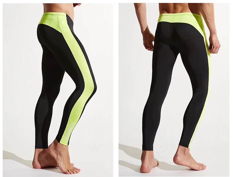 Men's Underwear Tights Fitness Breathable Slim High Elasticity Ultra-thin Fabrics Easy-Dry Pants best mens long underwear