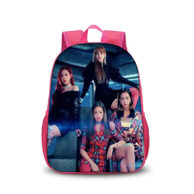 

blackpink loona mamamoo nct seventeen stray kids Super junior txt Women Backpack School Bags Teenager Girl Sac A Dos