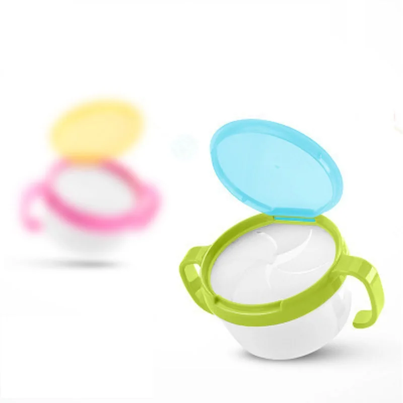 Baby Food Bowl Children Kids Food Supplement Storage Anti Spill 360 Rotate Baby Solid Feeding Plate Tableware for Baby Feeding Baby Food Bowl Children Kids Food Supplement Storage Anti Spill 360 Rotate Baby Solid Feeding Plate Tableware for Baby Feeding