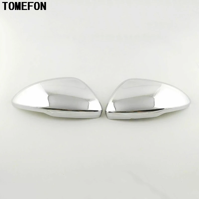 TOMEFON 2pcs For Chevrolet Cruze 2016 2017 ABS Chrome Side Mirror Rear View Mirror Cover Car Exterior Accessories