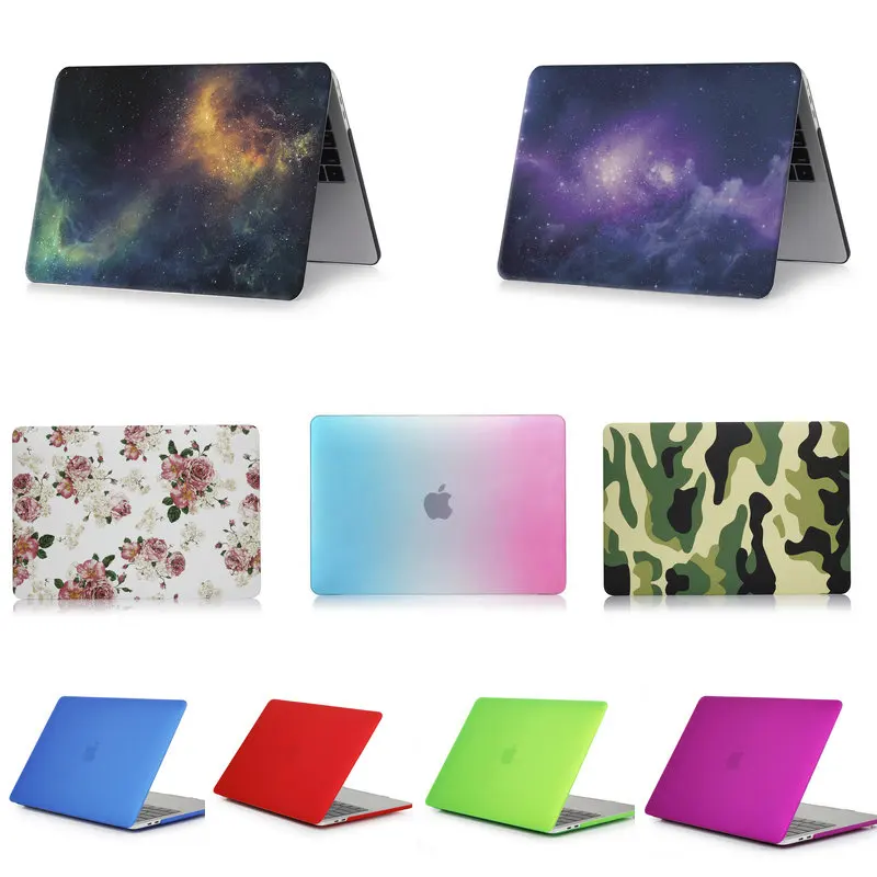

laptop case cover for Apple MacBook Air Pro Retina 11 12 13 15 for macbook New Pro 13.3 15.4 inch with Touch Bar plastic case