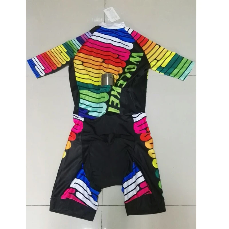 Новинка костюм WOLFKEI Skinsuit одежда для велоспорта Цельный боди горного велосипеда