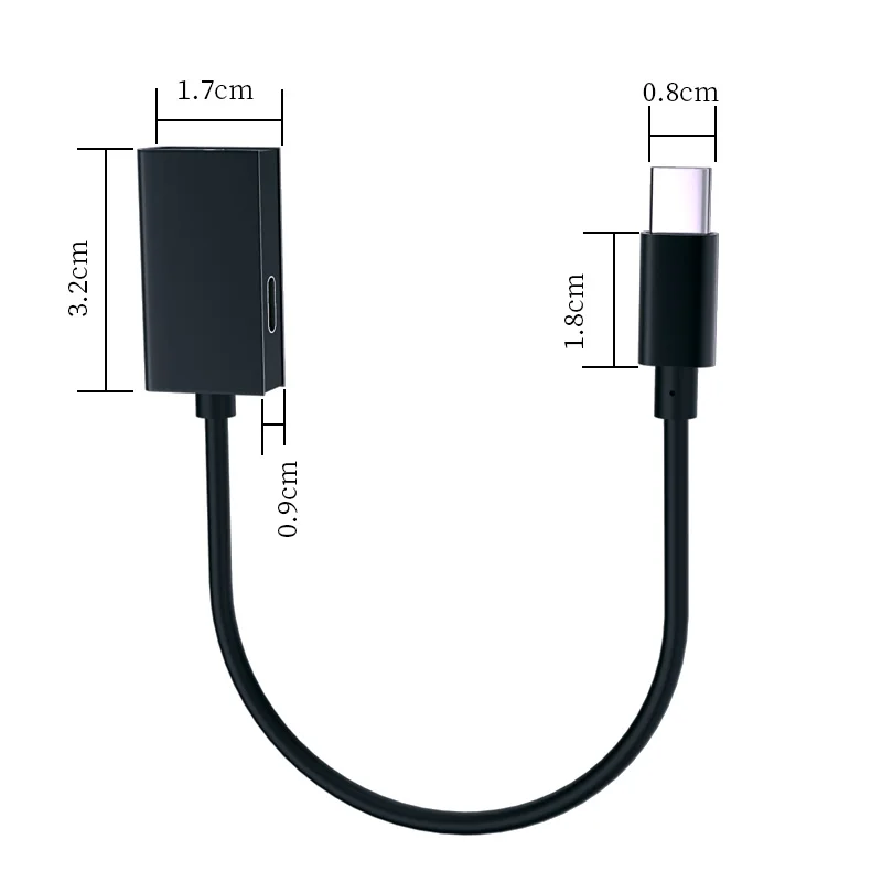 Адаптер USB Type C с разъемом 3 5 мм для наушников Xiaomi Mi 6 Huawei Mate 10 Pro зарядка и