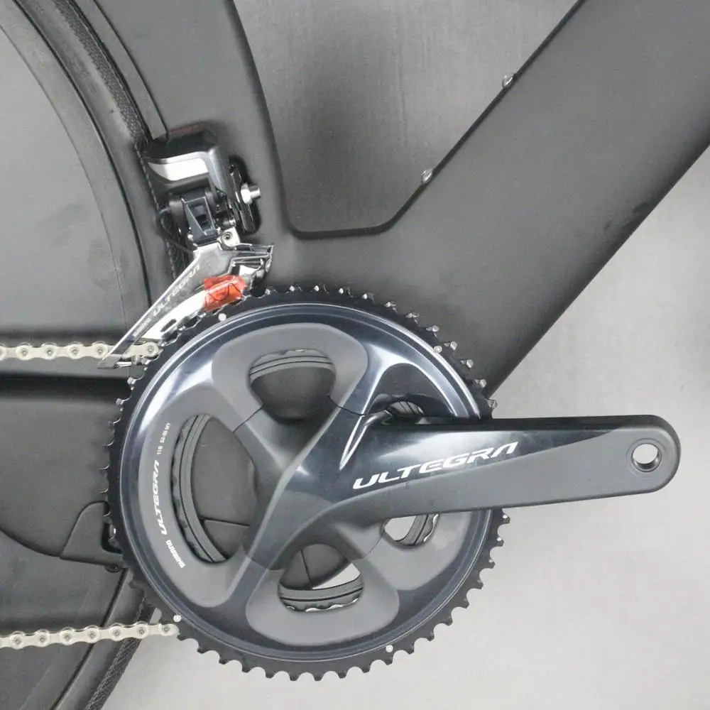 700C Complete Bike TT Bicycle Time Trial Triathlon Carbon Fiber Carbon black color Painting Frame with DI2 R8060 groupset 700C Complete Bike TT Bicycle Time Trial Triathlon Carbon Fiber Carbon black color Painting Frame with DI2 R8060 groupset