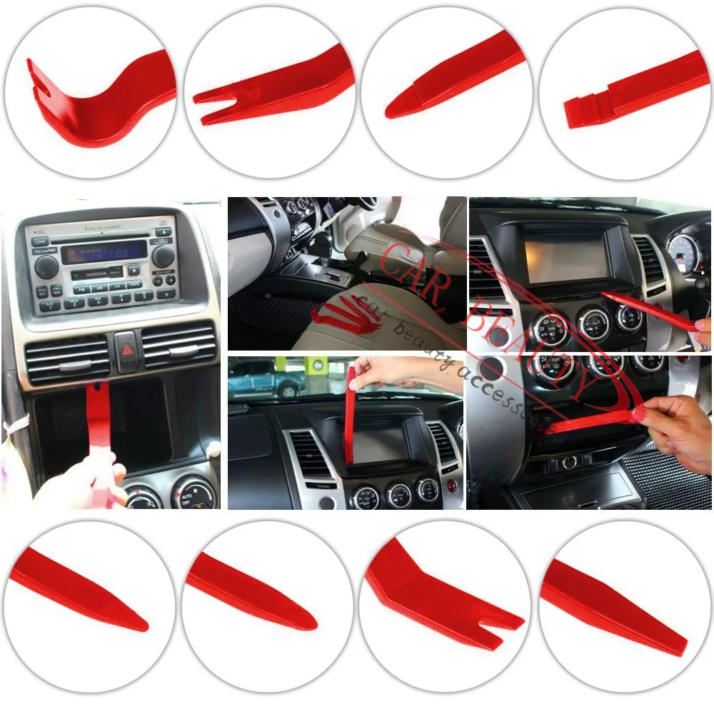 CAR Auto Upholstery Tools Strong Nylon Door Molding Dash Panel Trim Tool Kit Clip Pliers Fastener Remover Wholesale