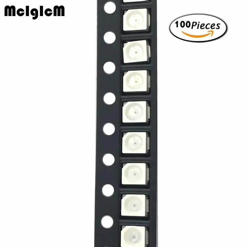 MCIGICM красный белый синий yello Зеленый 0805 SMD светодиодный светильник smd светодиодный s