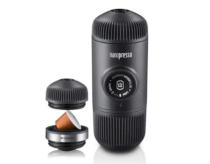 

WACACO Minipresso espresso 18bar 80ml manual coffee machine portable hand nano presso coffee maker 3G POWDER+ cafe capsule 2in1