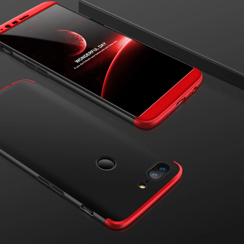 Полноразмерный защитный чехол 3-в-1 для OnePlus 5 T с полным корпусом задняя крышка One