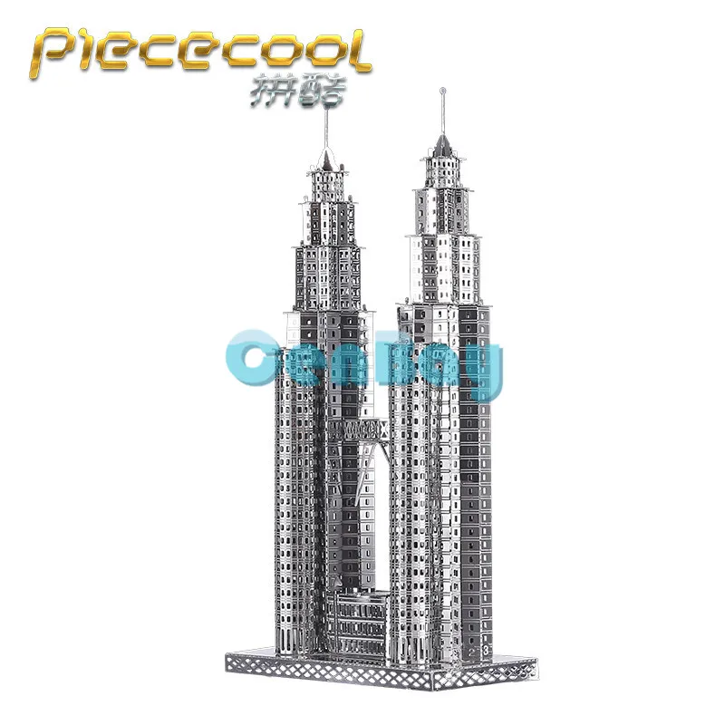 PieceCool 3d Metal Puzzle of Assembled Architectural Model Jigsaws DIY World Famous Construction 3d Models for Kids Toys & Gifts PieceCool 3d Metal Puzzle of Assembled Architectural Model Jigsaws DIY World Famous Construction 3d Models for Kids Toys & Gifts