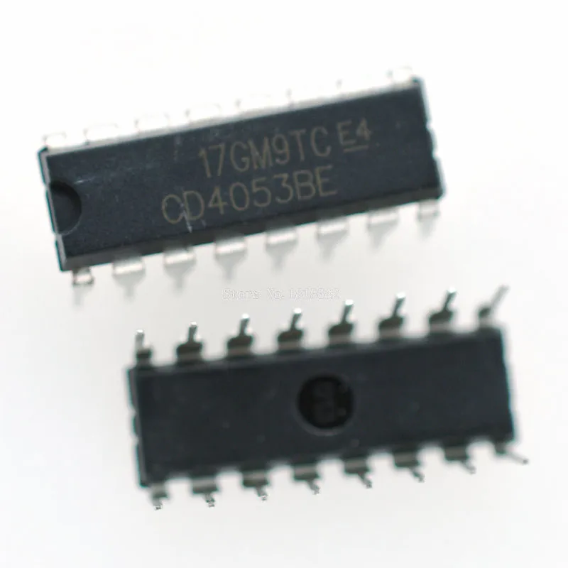 10 шт. CD4053 CD4053BE HEF4053 cd4053be 4053 DIP-16 аналоговый переключатель IC | Электронные