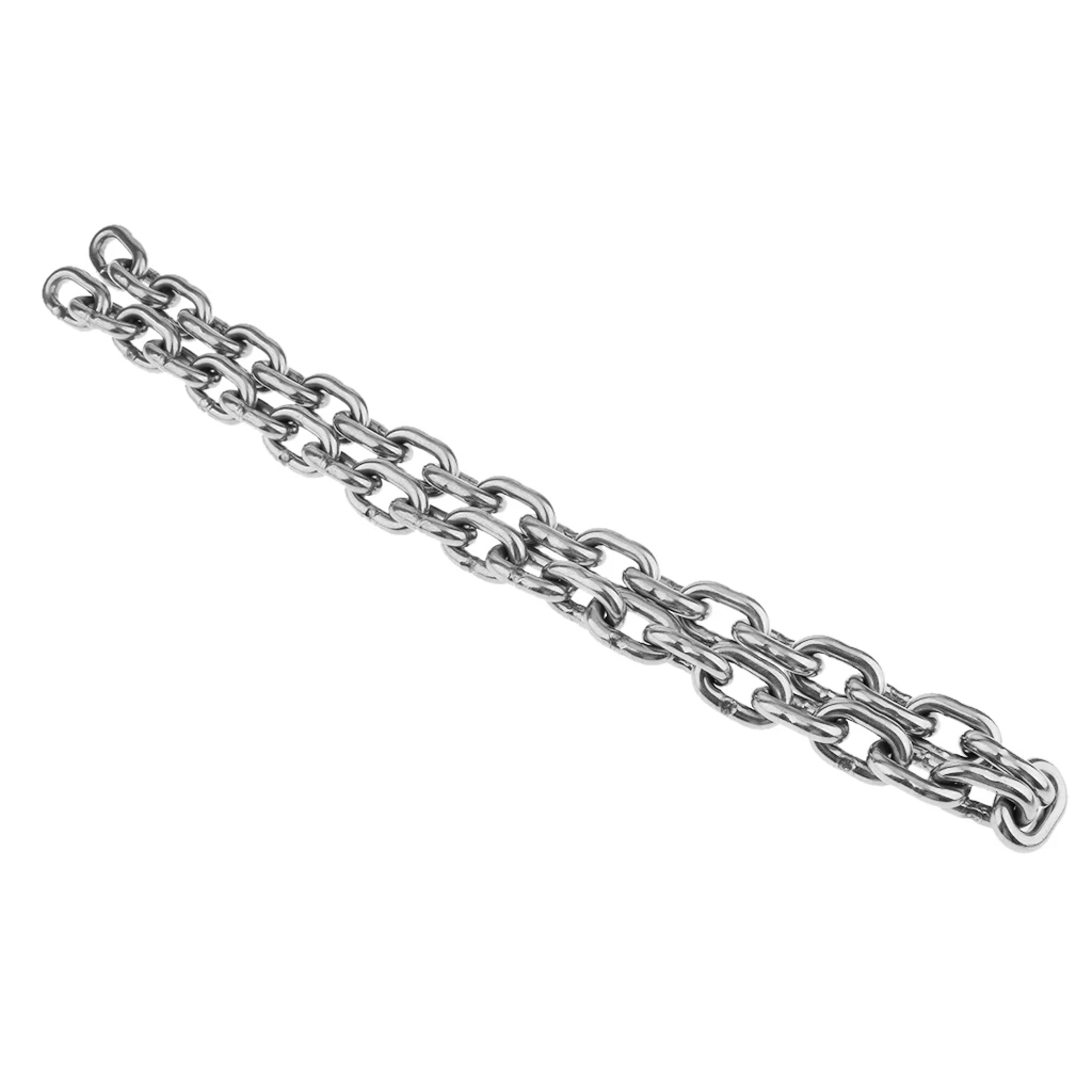 Stainless Steel 316 Anchor Chain by 950mm Long for Marine Boats 6MM 8MM