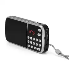 Y-501 FM радио Портативный цифровой аудио плеера Динамик светодио дный фонарик Поддержка TF карты USB AUX бренд высокое качество