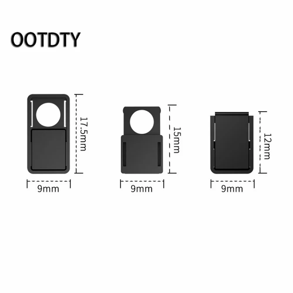 3PCS Portable WebCam Shutter Cover Web Laptop iPad Camera Secure Protect Privacy
