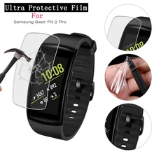 Мягкая прозрачная защитная пленка для samsung gear Fit 2 Pro для gear Fit2/Pro с защитой всего экрана