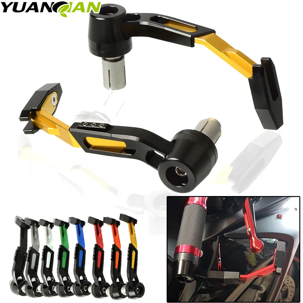 22mm 7/8" Aluminum Motorcycle Brake Clutch Lever Protector Hand Guards