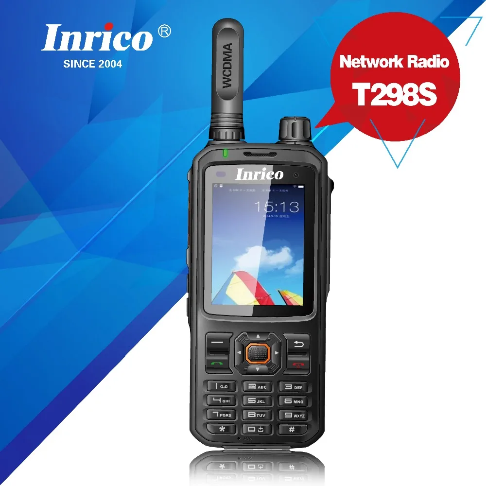 Портативная Рация 50 км сети двухстороннее радио T298S WCDMA GPS sim-карты мобильный
