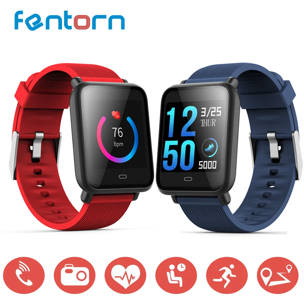 

Fentorn Q9 Smart Watch Blood Pressure Heart Rate Sleep Monitor Bracelet IP67 Waterproof Fitness Tracker Smartwatch Men Women