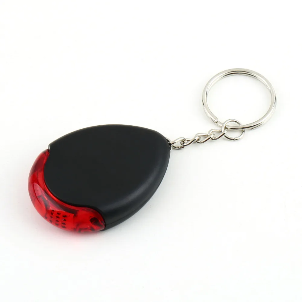

1pcs Sound sonic Voice Control Whistle Key Finder Locator Chain Keychain for the keys No Switch wholesale Drop Shipping