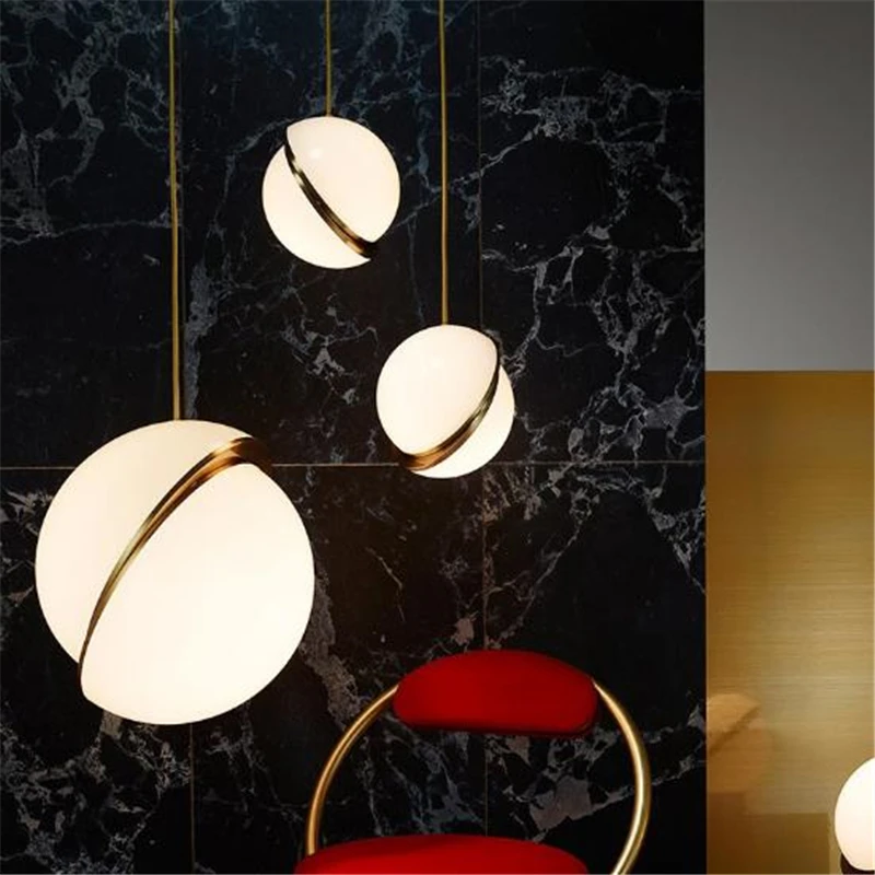 Retro Loft Creative Dining Room Pendant Light Concise Art Sphere Italy Designer Lights Living Room Led Light Free Shipping Retro Loft Creative Dining Room Pendant Light Concise Art Sphere Italy Designer Lights Living Room Led Light Free Shipping