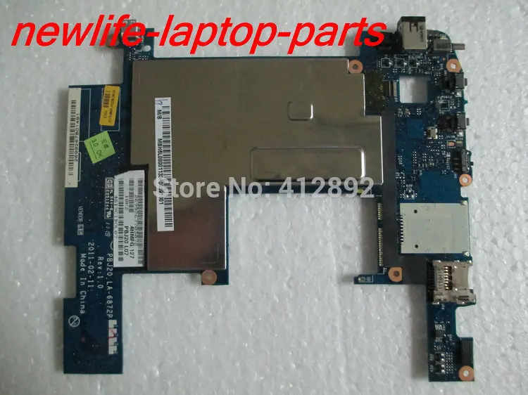 original A500 motherboard PBJ20 L07 LA-6872P MBH6L00001 100% work  promise quality fast ship