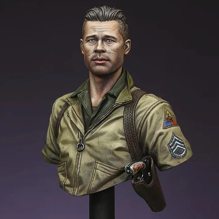1/16 War Daddy WW2 US Tank Commander полимерная модель бюста GK военная тема разобранный и