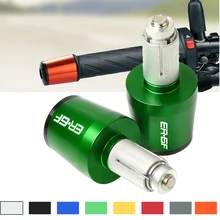 7/8 ''22mm ЧПУ Алюминий мотоцикл руль ручной манипулятор наконечники для ручки управления мотоциклом для Kawasaki ER-6F ER6F