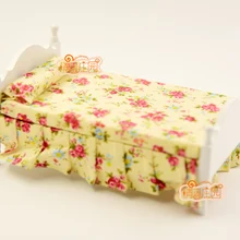 1:12 весы кукольный домик миниатюрная мебель спальня дерево Принцесса Роза односпальная кровать ролевые игрушки