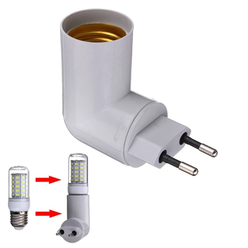 

E27 E26 adapter Base LED Light Lamp Holder Bulb Adapter Converter Socket PBT Lamp Holder Converter with switch