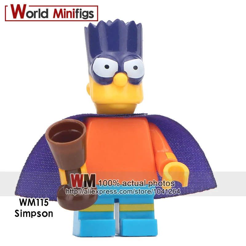 

Single Sale Super Heroes Nightmare Batman Simpson Wild Deadpool 2 Anti Venom Bricks Action Building Blocks Children Gift Toys