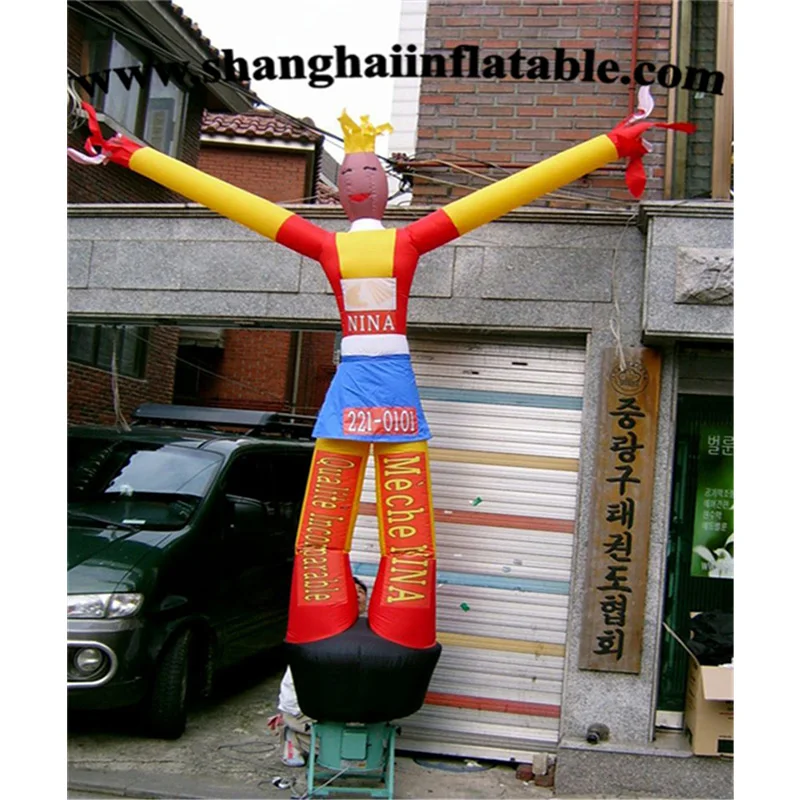 

Hot sale 2 legs 1 blower inflatable air dancer/sky dancer